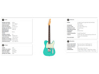 Fender Limited Edition 75th Anniversary Player II Tele SFMG Fender Limited Edition 75th Anniversary Player II Tele SFMG